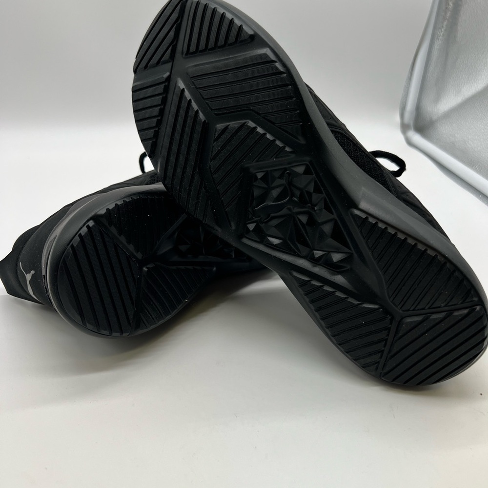 Puma Unisex Black Athletic Sneakers - Picture 10 of 10